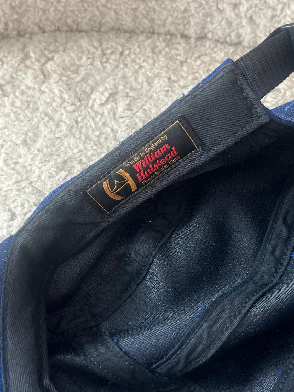 Supeeme harristweed 로얄블루 체크 상품이미지2