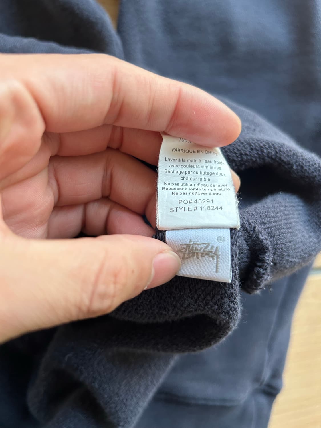 스투시 투톤 후디 상품이미지8