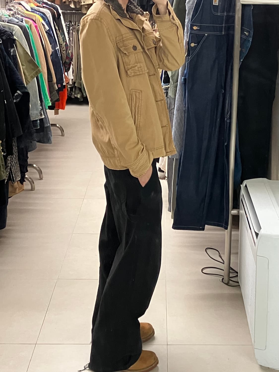 에어로포스테일 퍼 코튼자켓 S 상품이미지8