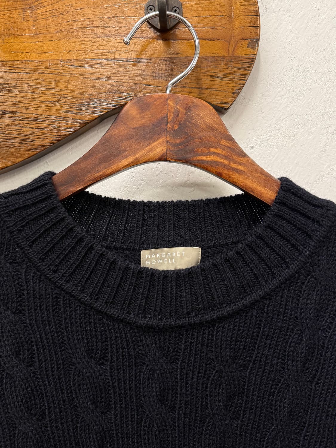 66) MARGARET HOWELL Cable Knit Crewneck  상품이미지4