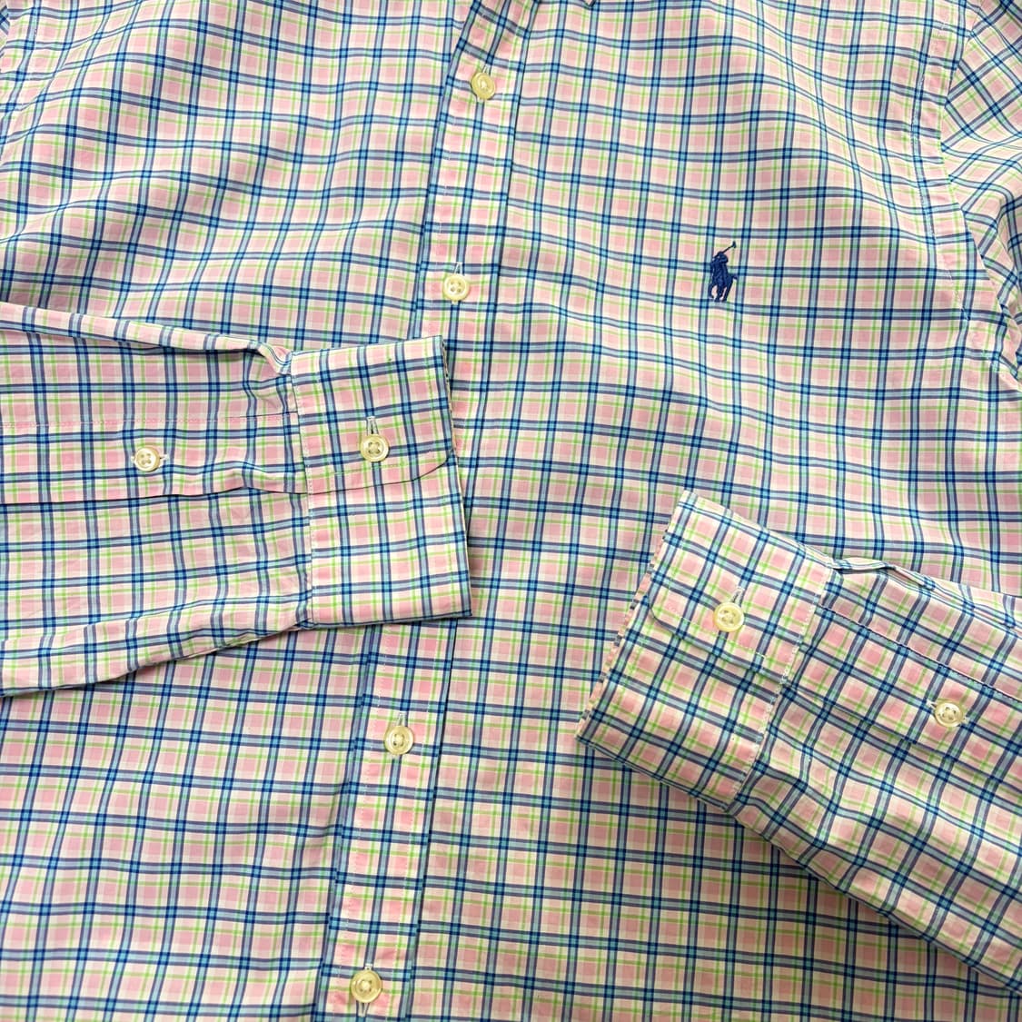 폴로 체크 셔츠[2224] 상품이미지5