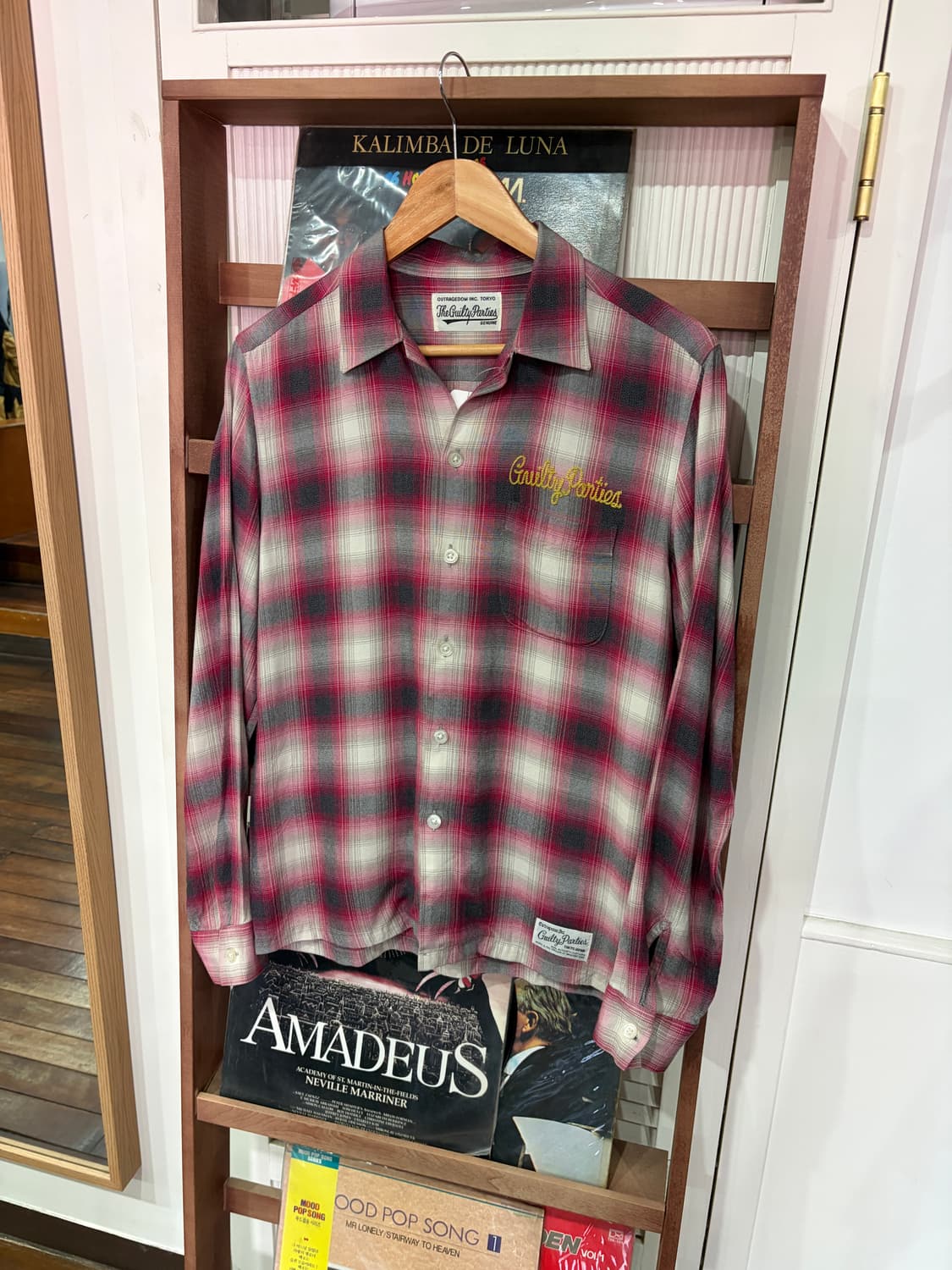 J52 와코마리아 옴브레 레이온 긴팔 셔츠 상품이미지1