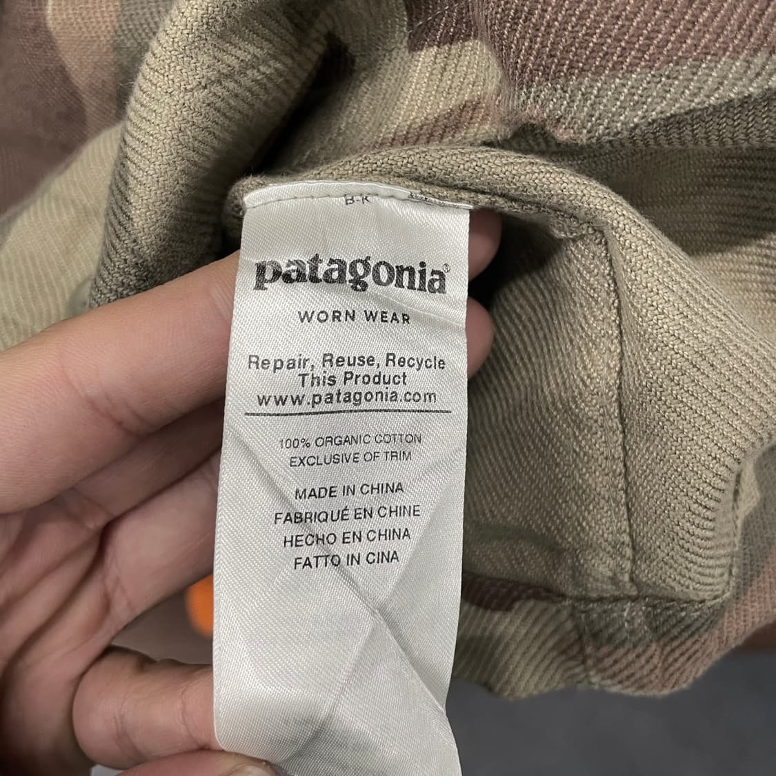 FA19 파타고니아 피오르드 카모 플란넬 셔츠 상품이미지8