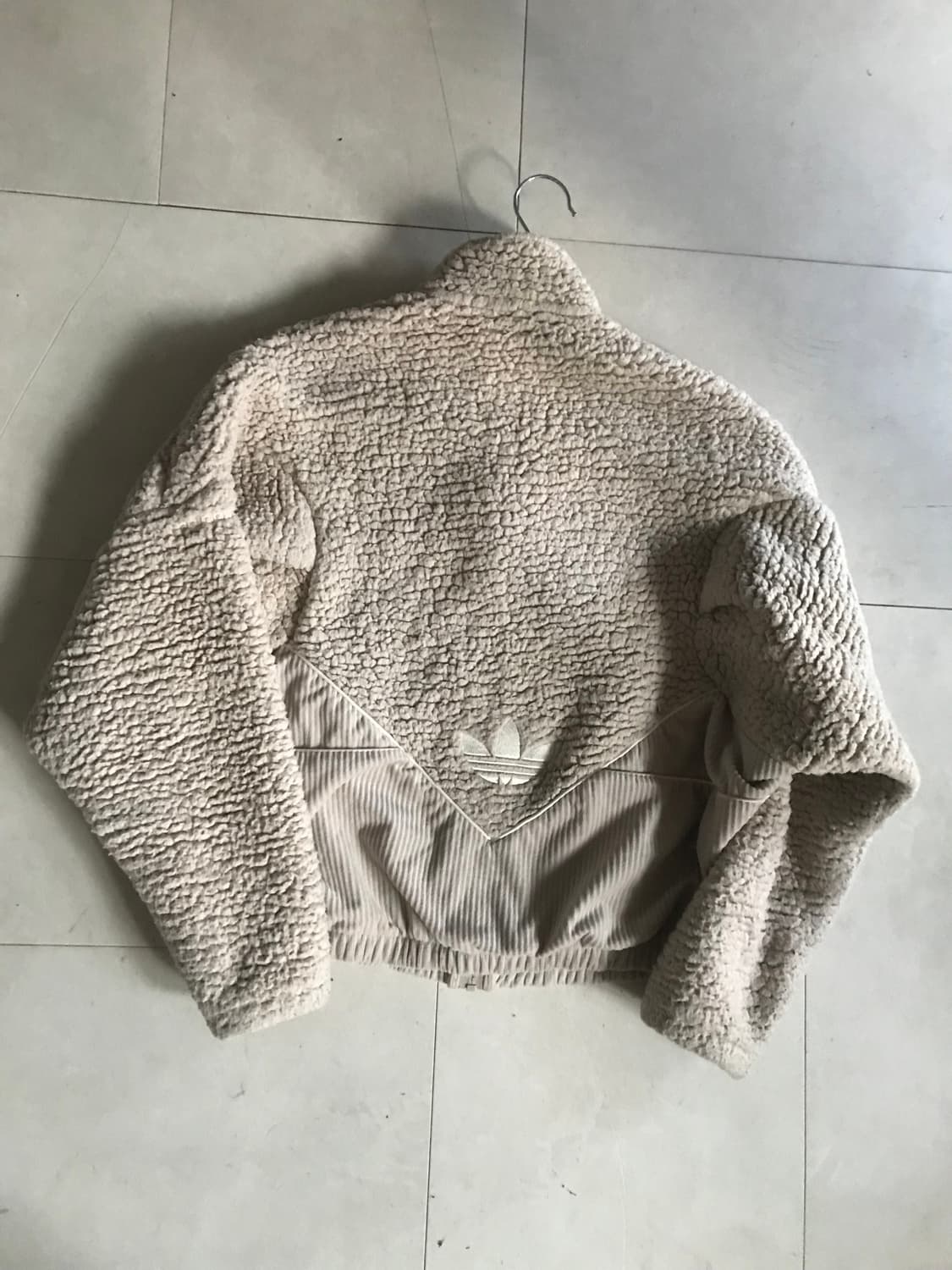 아디다스 베이지 코듀로이 후리스 상품이미지10