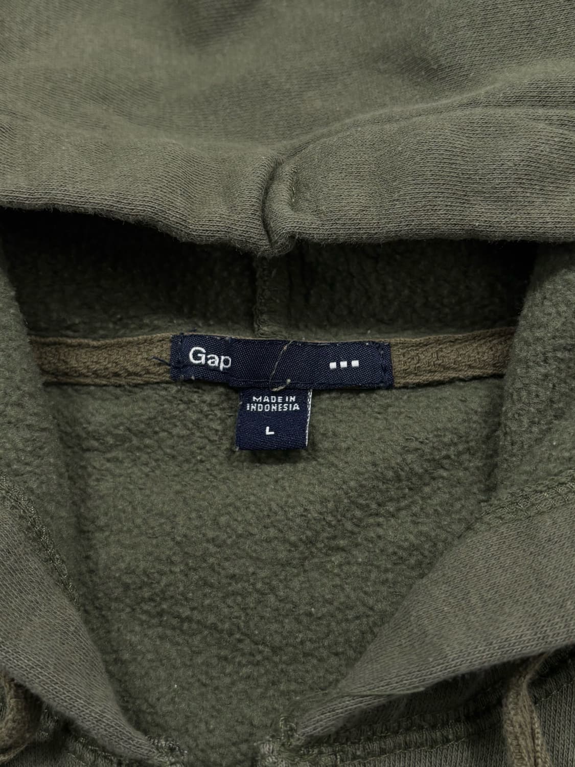 갭 카키 후드집업 상품이미지6