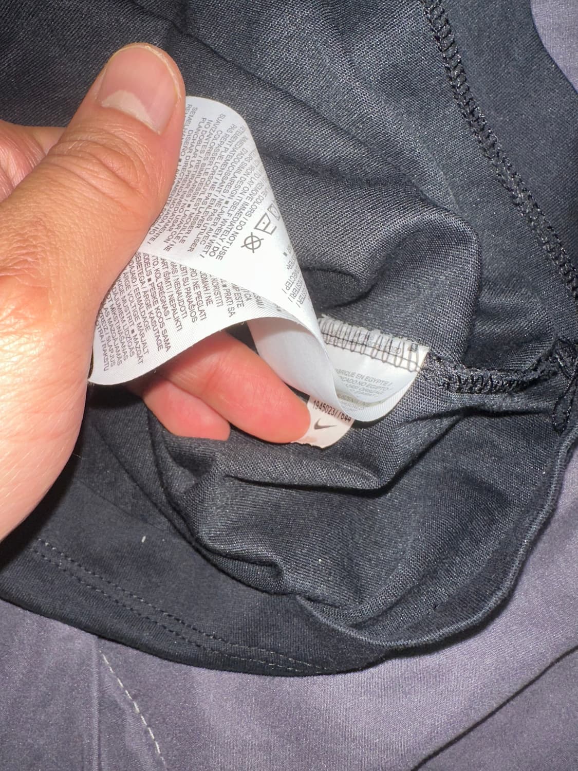 나이키 드라이핏 반팔 티셔츠 L 블랙 상품이미지3