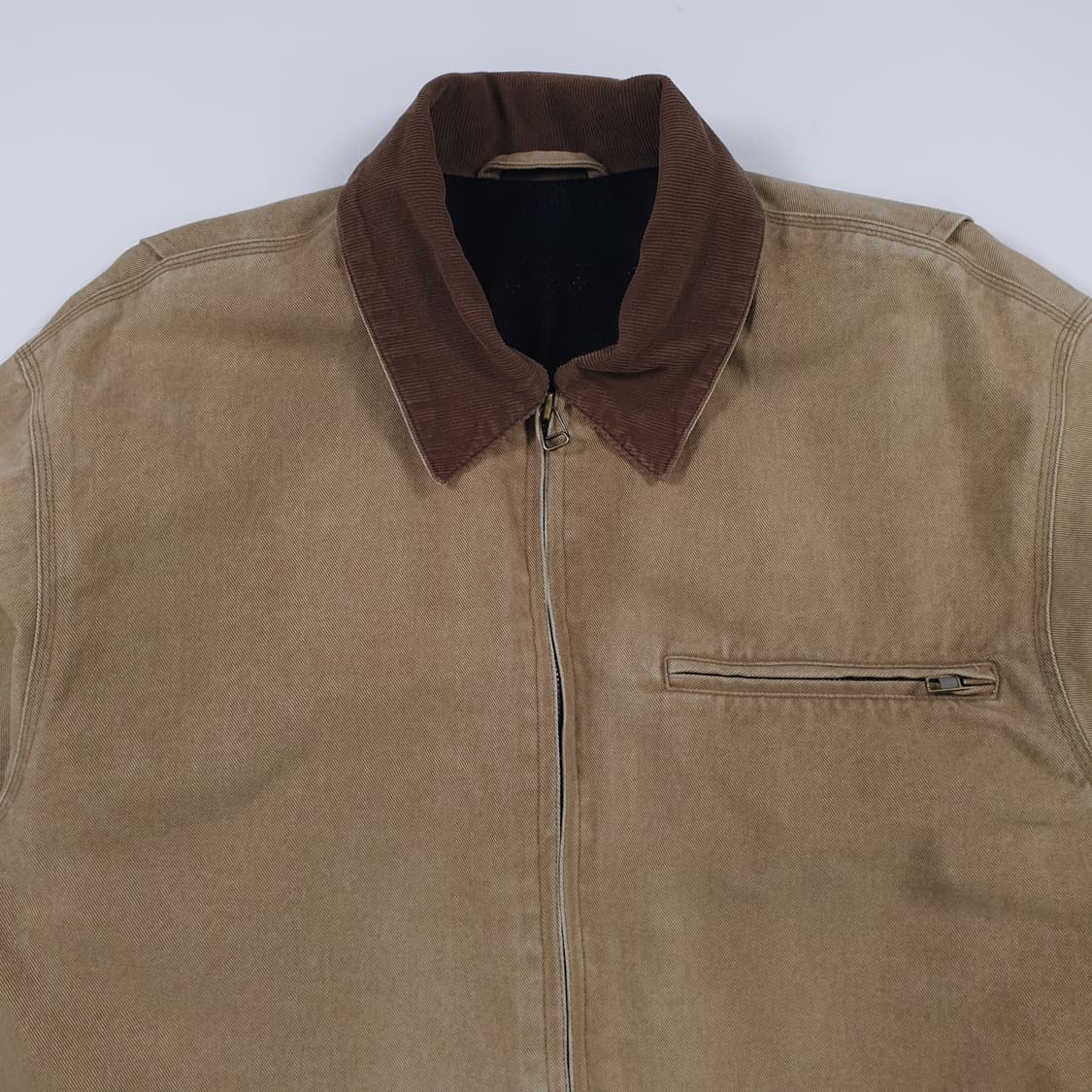 V2 베이지 코튼 워크 자켓 상품이미지5