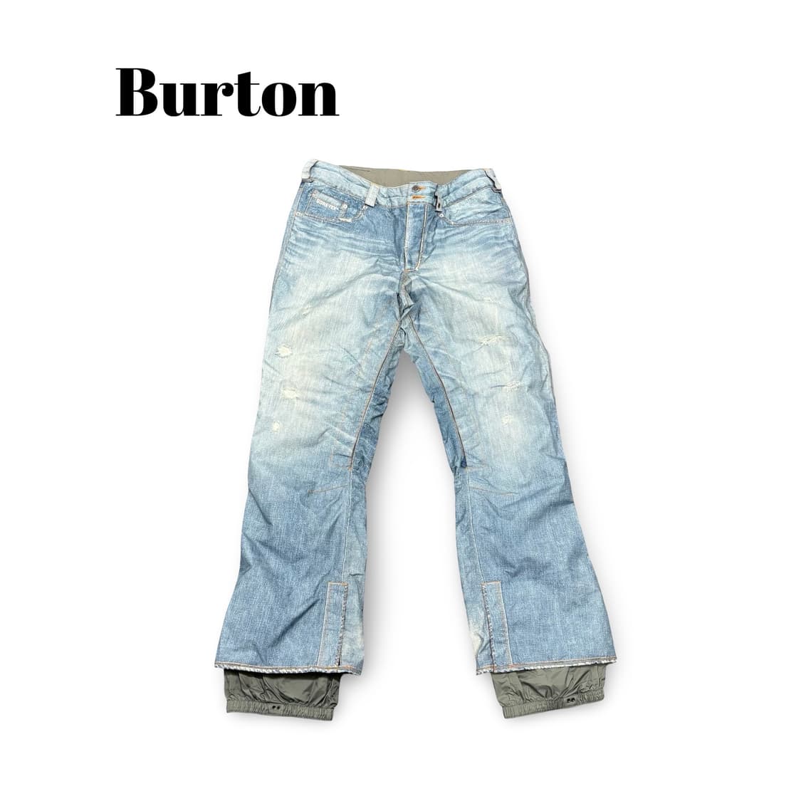 (32)Burton 데님 스노우보드고어텍스 팬츠 상품이미지1