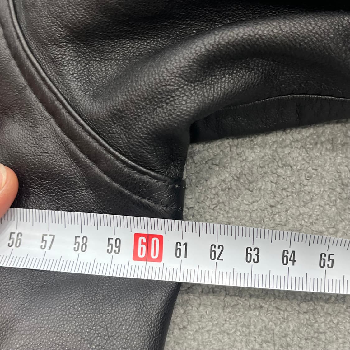 100 타운젠트 빈티지 양가죽 레더코트 자켓 상품이미지8