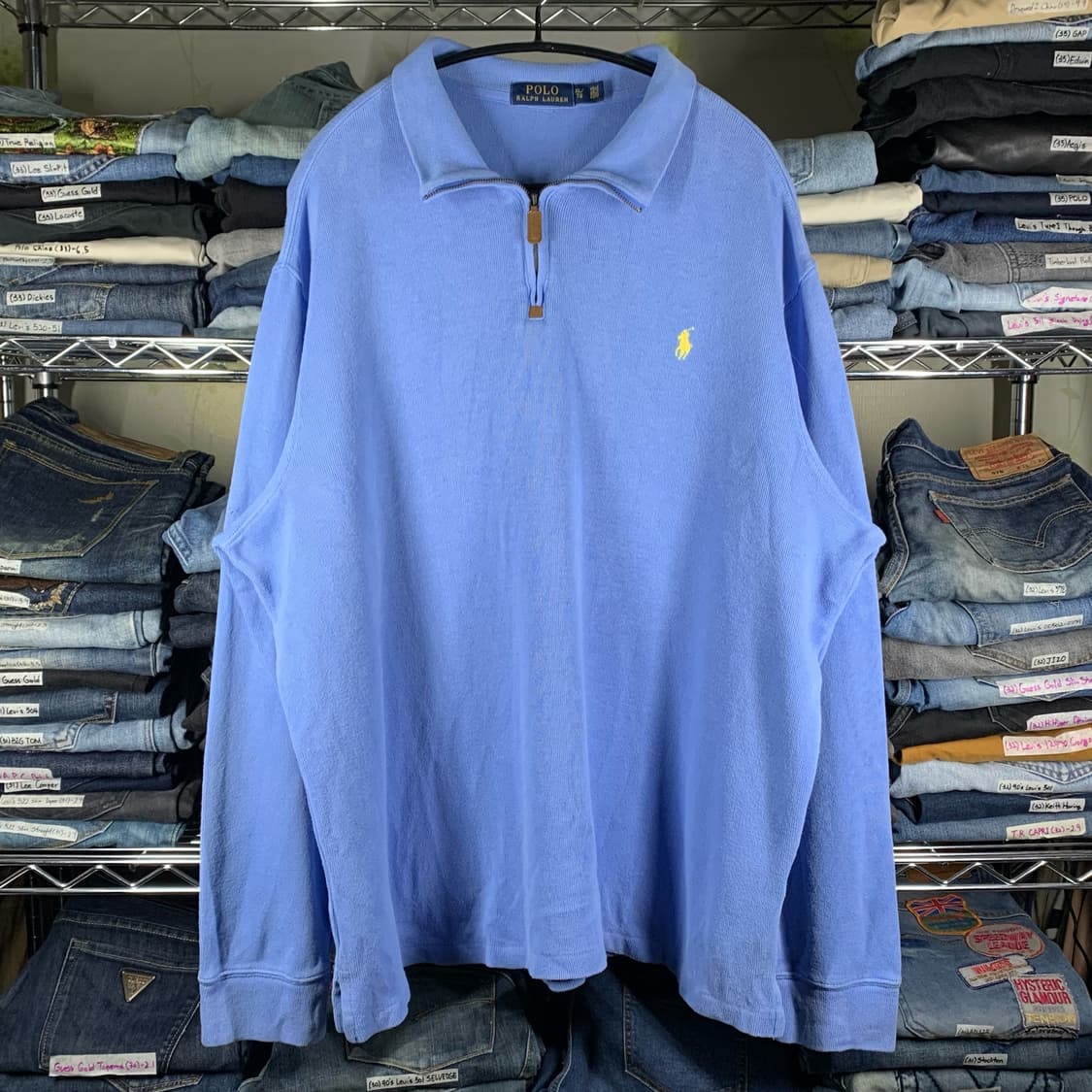 [XL] 폴로 랄프로렌 헤비코튼 하프집업 상품이미지2