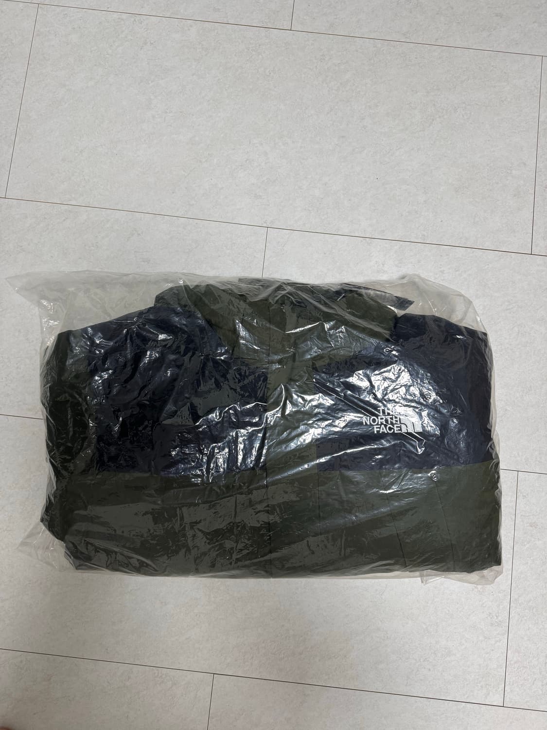 노스페이스 AIR HEAT 롱패딩 다크카키 95 새상품 상품이미지2