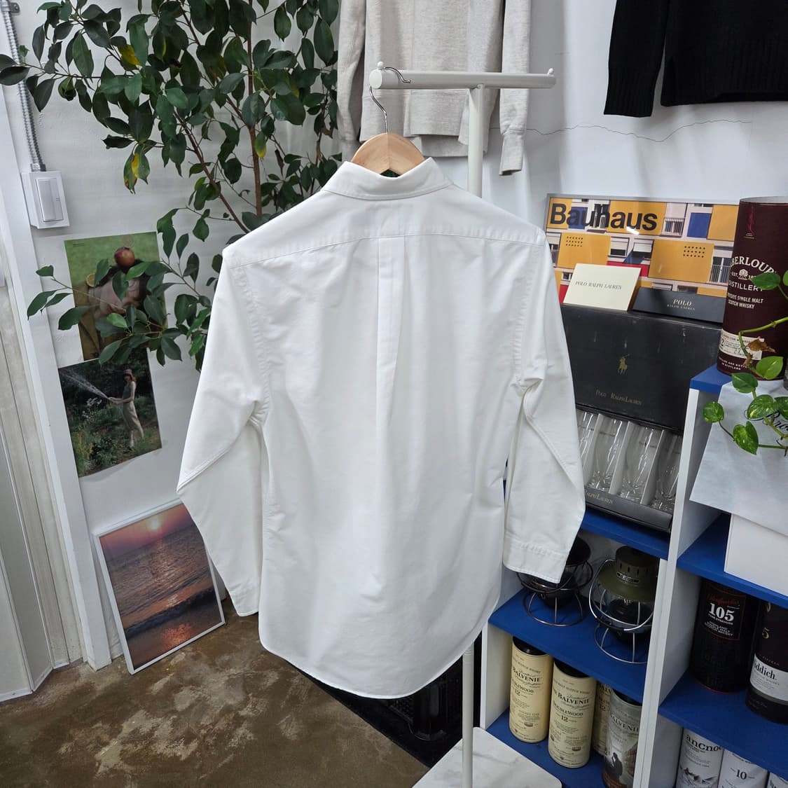 폴로랄프로렌 솔리드 버튼다운 셔츠 M 상품이미지5