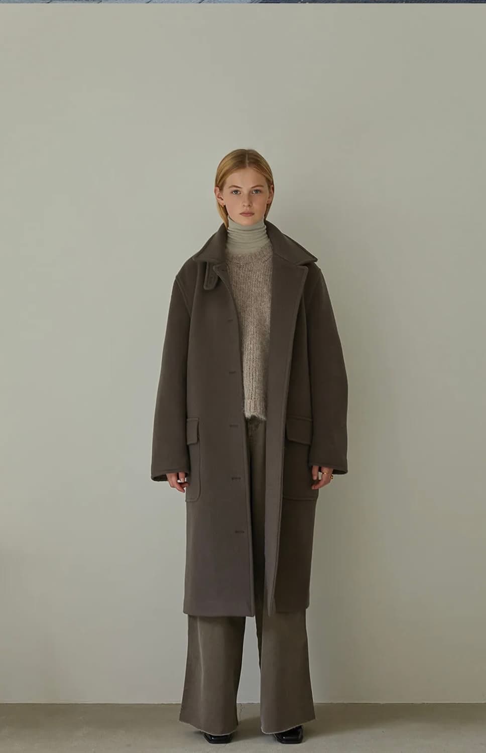 모이아 맥코트 카키브라운 상품이미지2