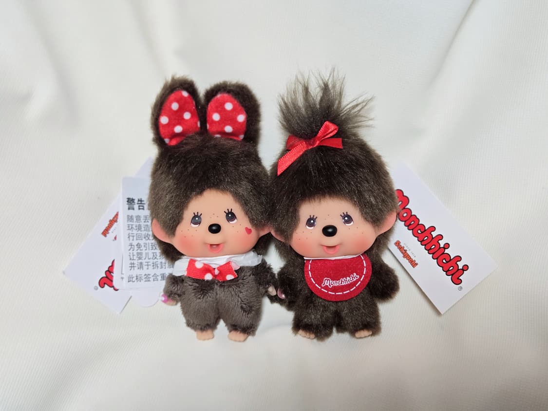 몬치치 빅헤드 땡땡이 미키 + 여아 세트 상품이미지1