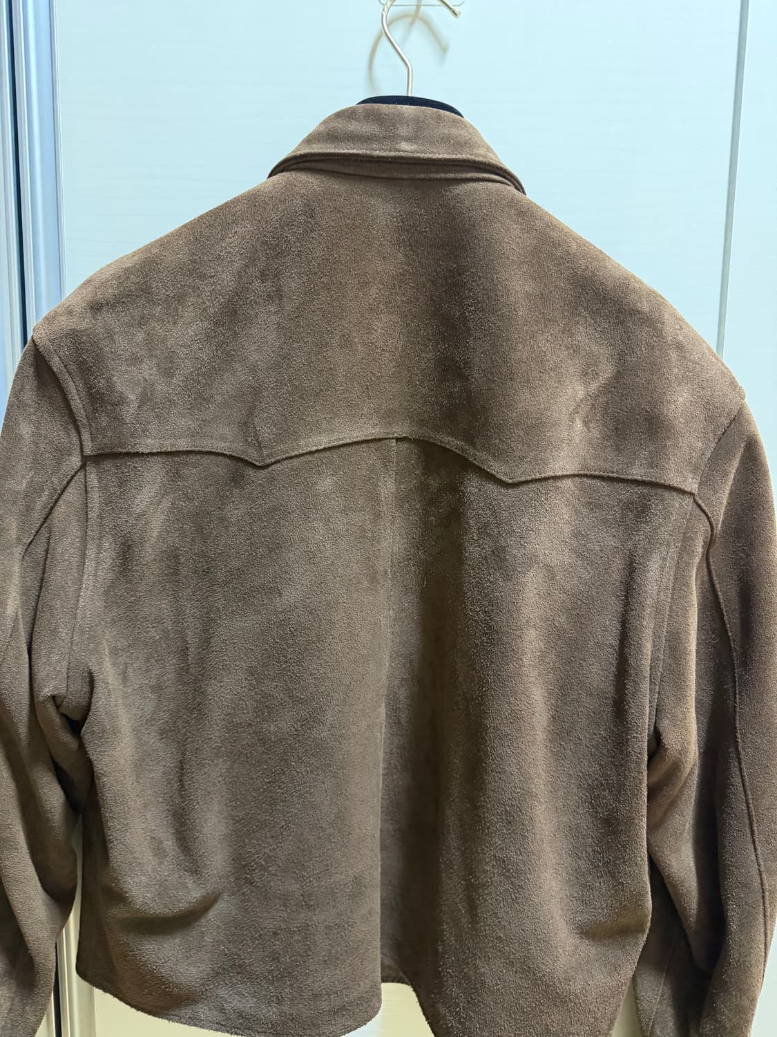 토니웩 스웨이드 크롭 웨스턴 자켓 올리브 브라운 (L) 상품이미지5