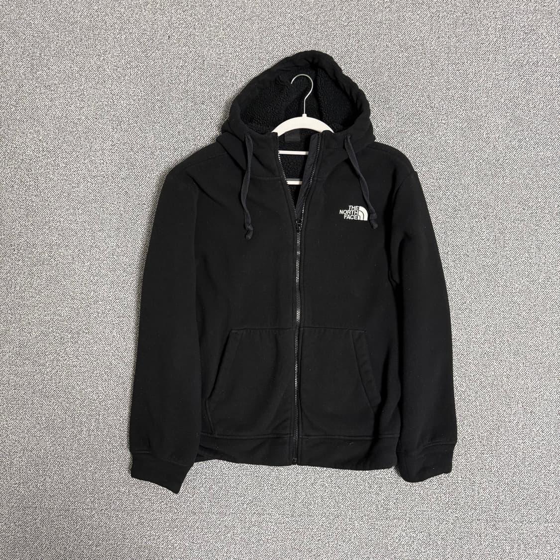 노스페이스 후드 집업 후리스 블랙 L 상품이미지1