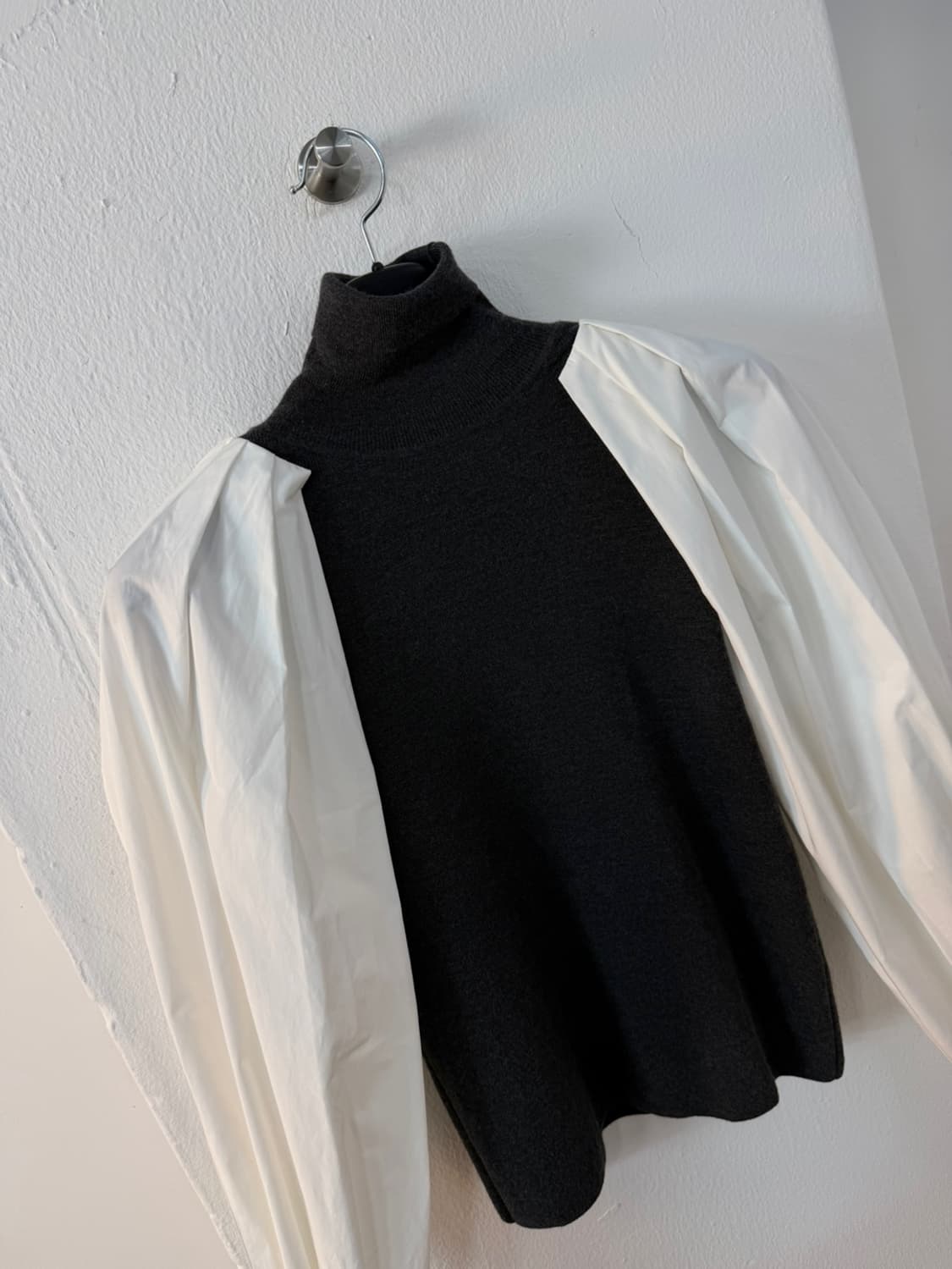 준지 샘플 벌룬 터틀 넥 탑 상품이미지3