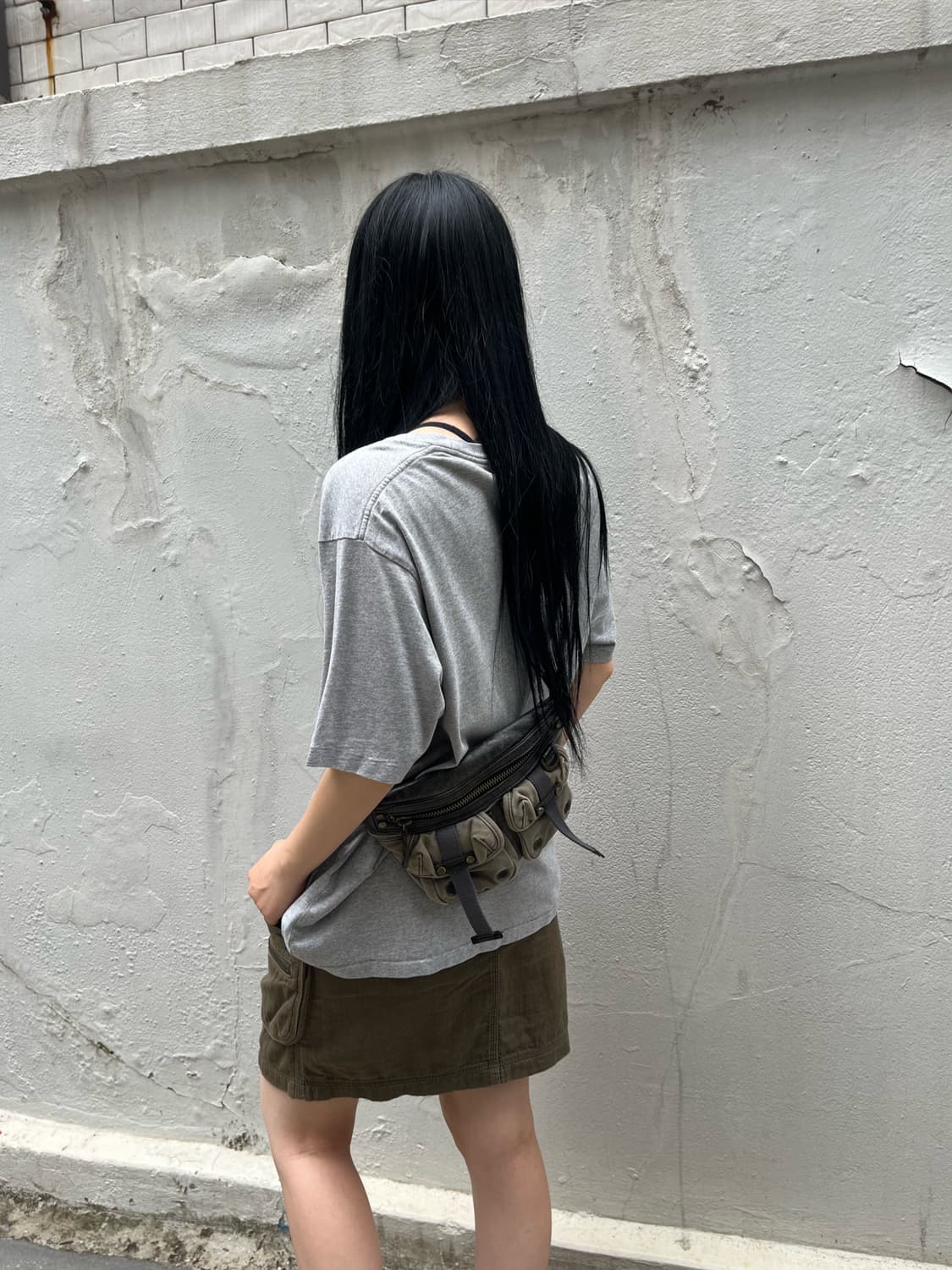 올드 베이프 빅 사루 프린팅 티셔츠 상품이미지8