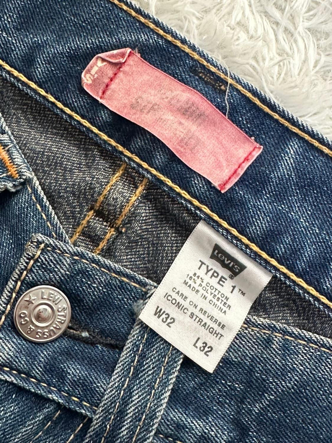 리바이스 TYPE 1 청바지 W32 L32 상품이미지6