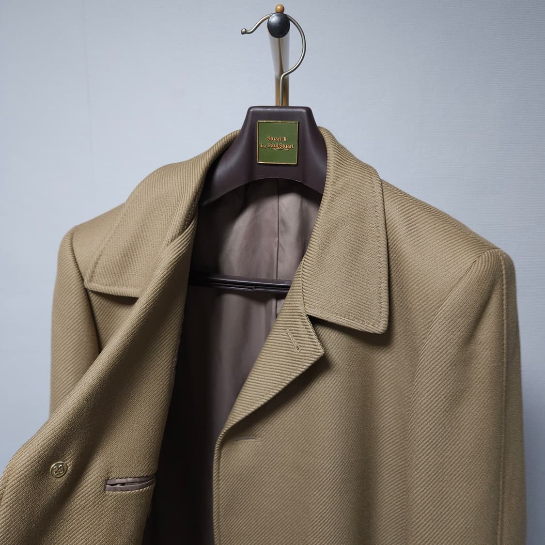 100 ) 정품 입생로랑 클래식 남성 롱코트 상품이미지4