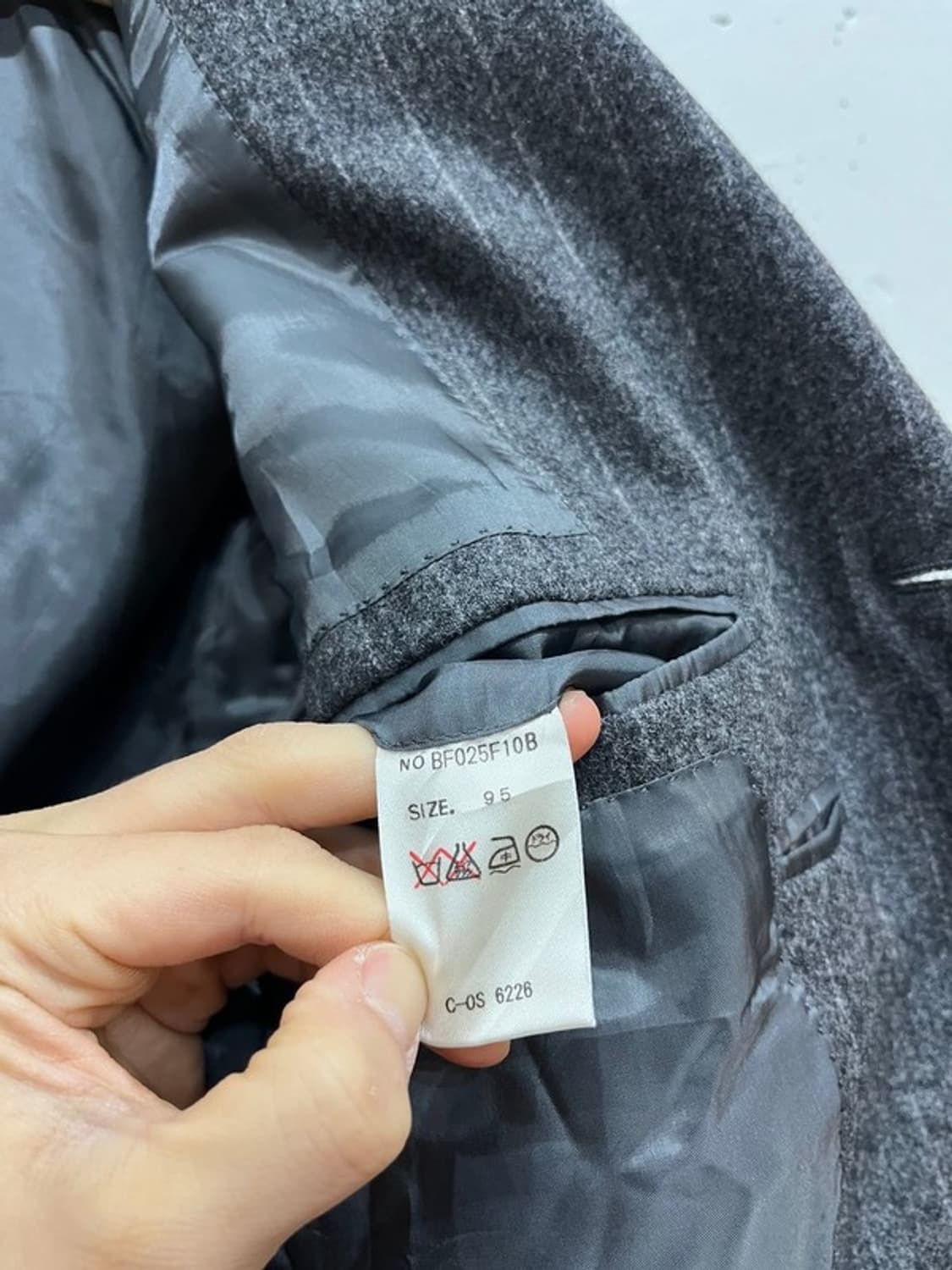 빔즈 에프 Beams F 퓨어울 테일러드 셋업 Made in JAPAN  상품이미지5