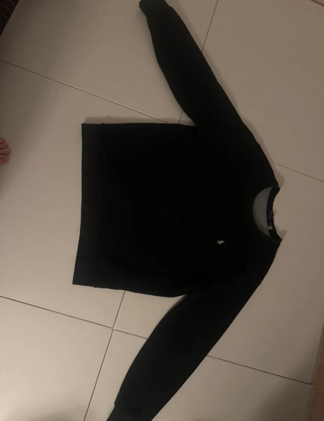 폴로 랄프로렌 블랙 맨투맨 L 정품  상품이미지1