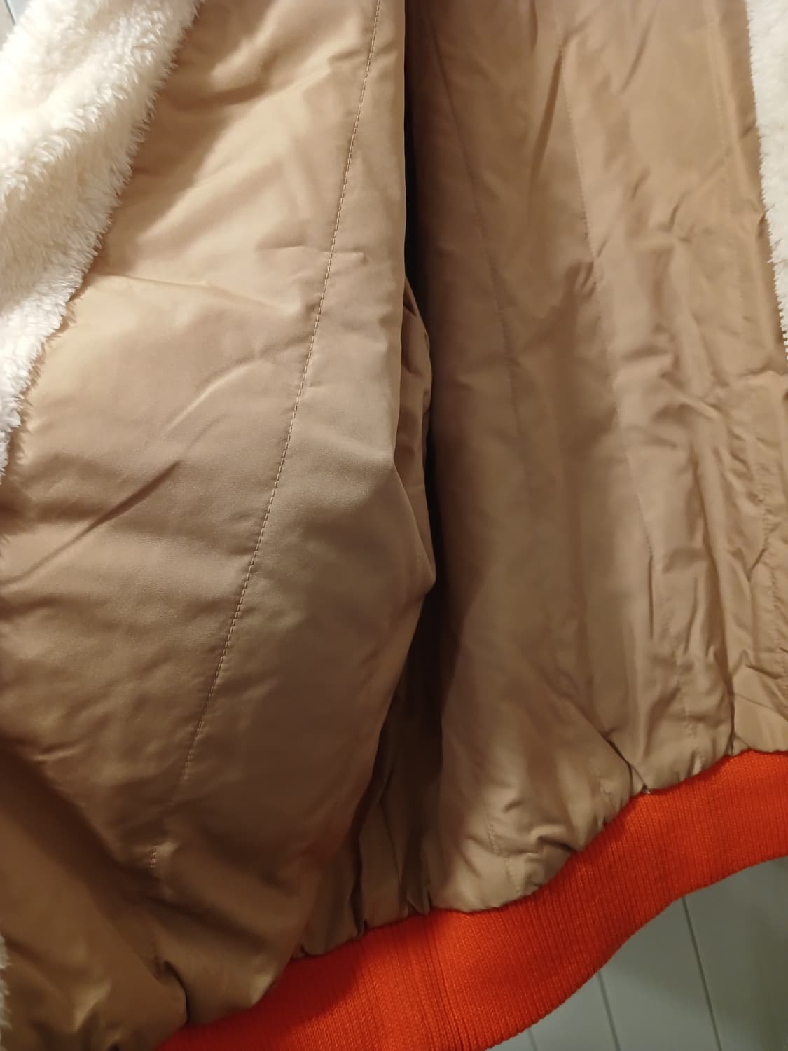 로맨틱크라운 정품 남성 뽀글이 자켓 L (105 까지 가능) 사이즈 상품이미지3