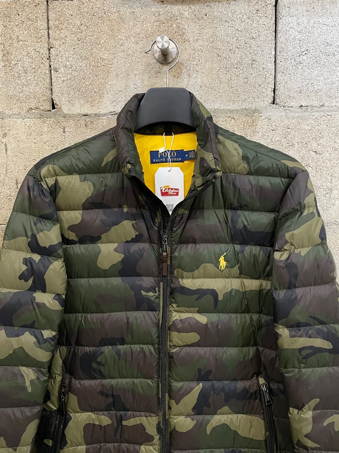 폴로 랄프로렌 카모 경량 패딩  상품이미지2