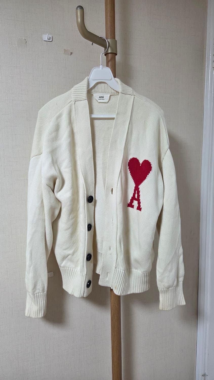 아미 빅하트 로고 가디건  상품이미지2