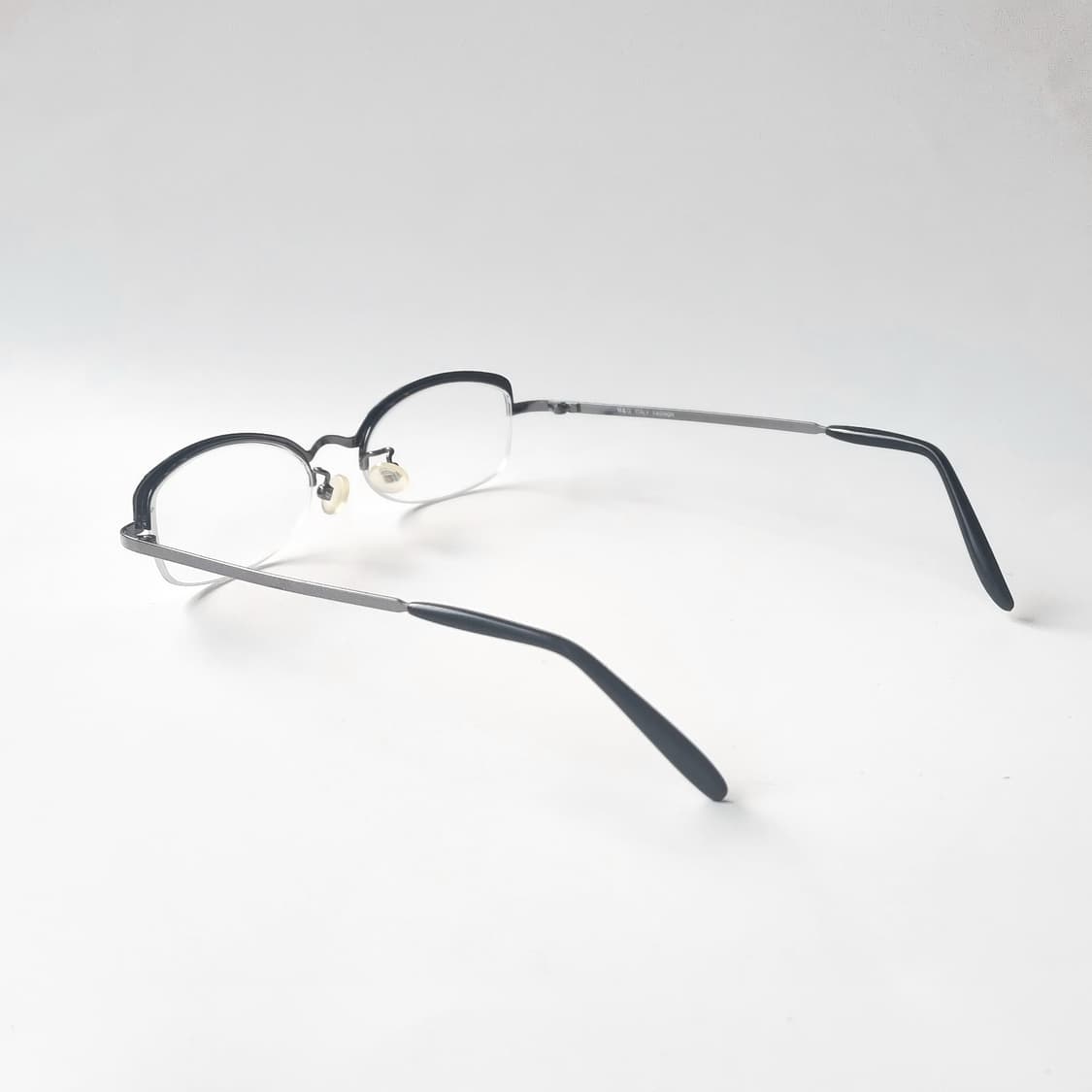 데드스탁 빈티지 독특한 디자인 반무테 안경테  491 상품이미지5