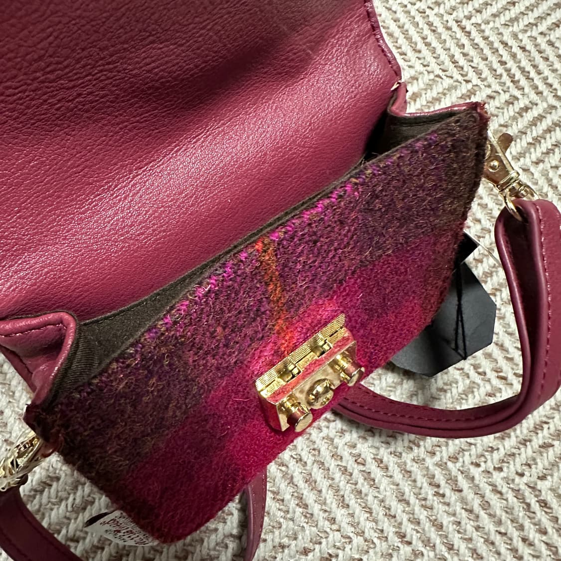 HARRIS TWEED X CLOSSHI cross bag 상품이미지3