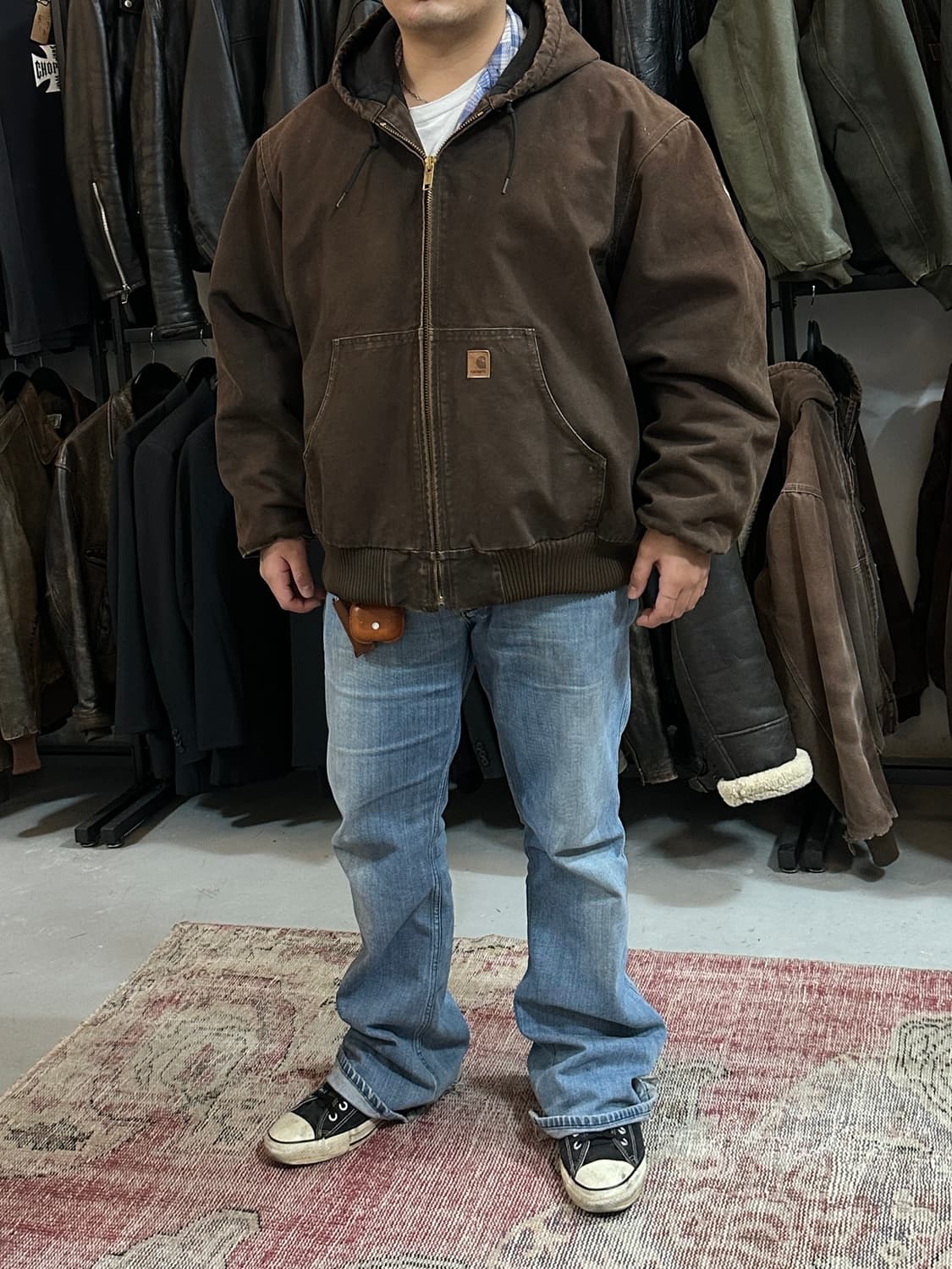 OG 칼하트 J130 액티브 자켓 칼하트 DKB 상품이미지2