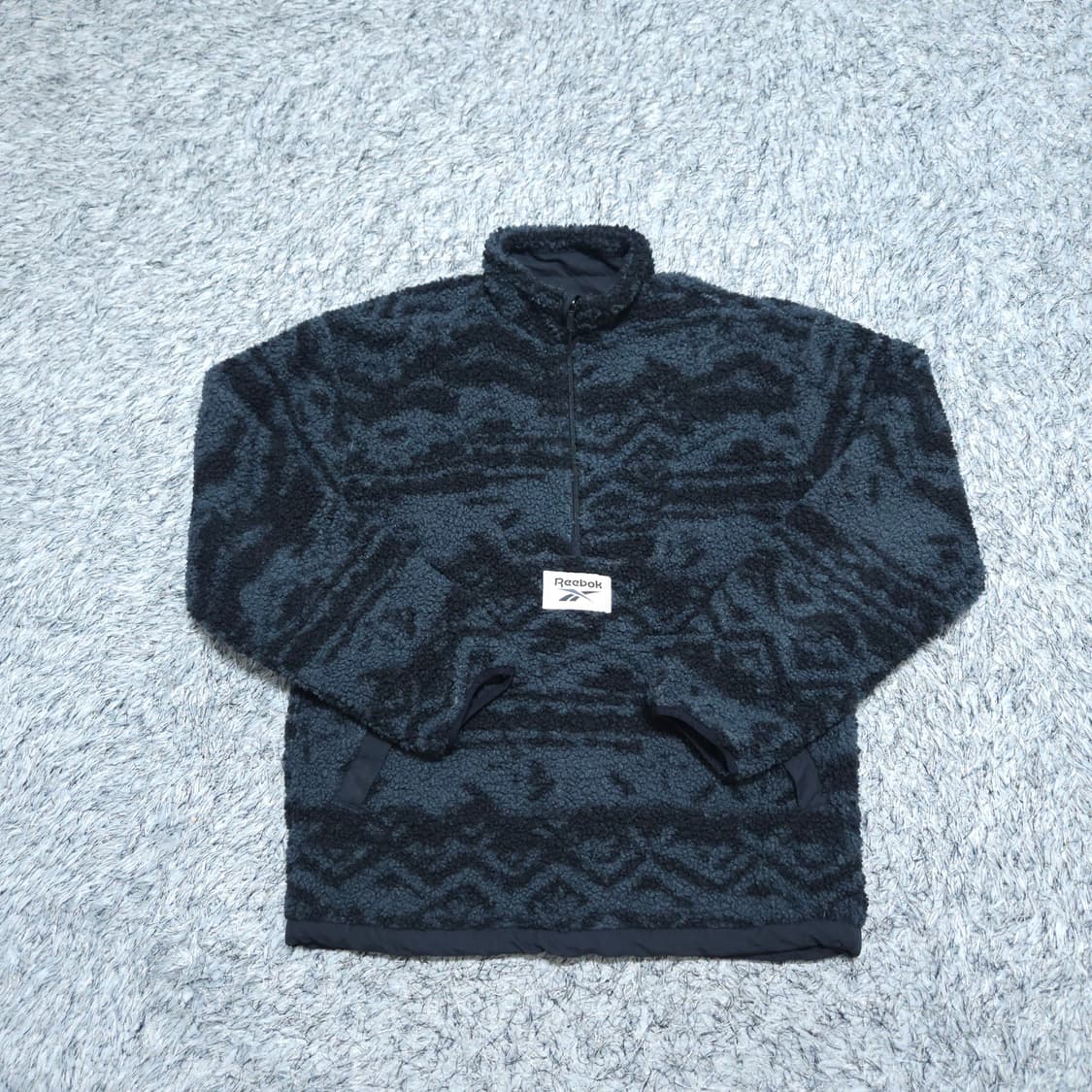 리복) L 남자 리버시블 플리스 아노락점퍼 / 왕눈이샵 상품이미지1