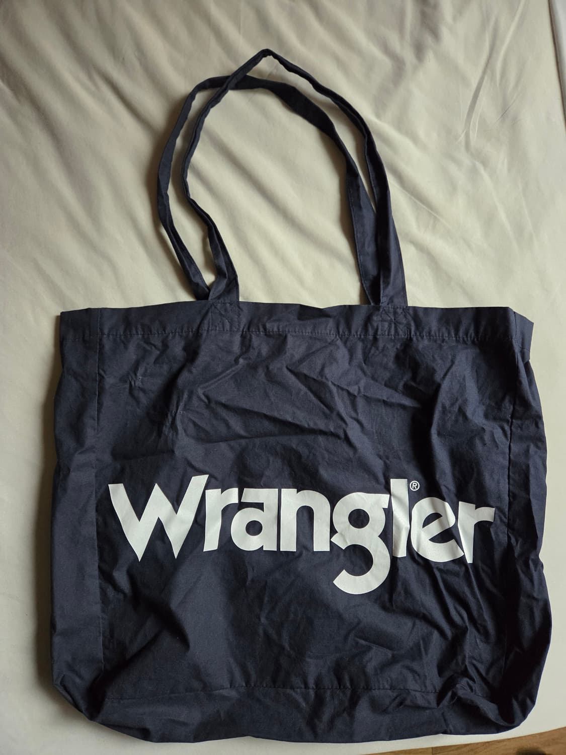 wrangler 네이비 에코백 팝니다 상품이미지1
