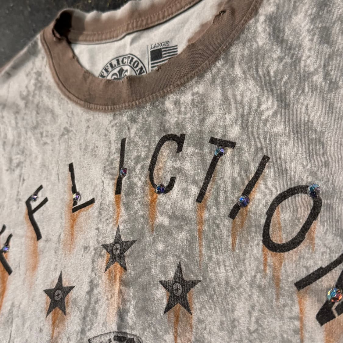 Affliction 프린팅 티 상품이미지3