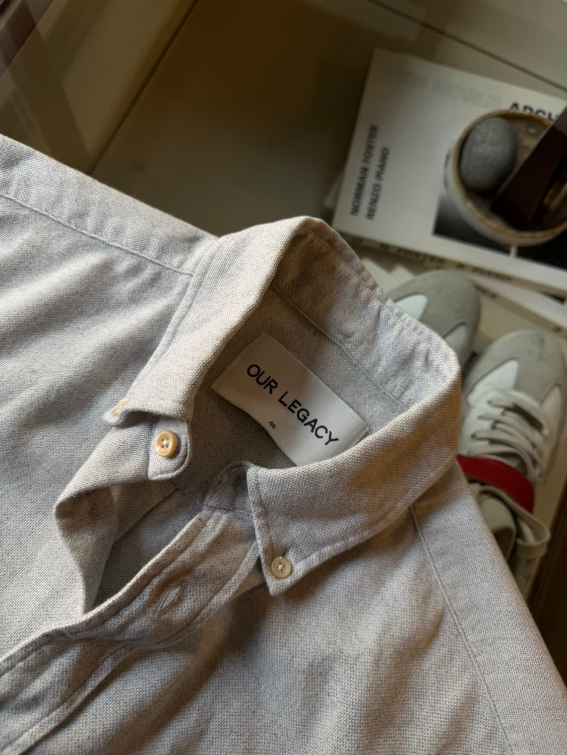 아워레가시 버튼다운 셔츠 95 상품이미지6