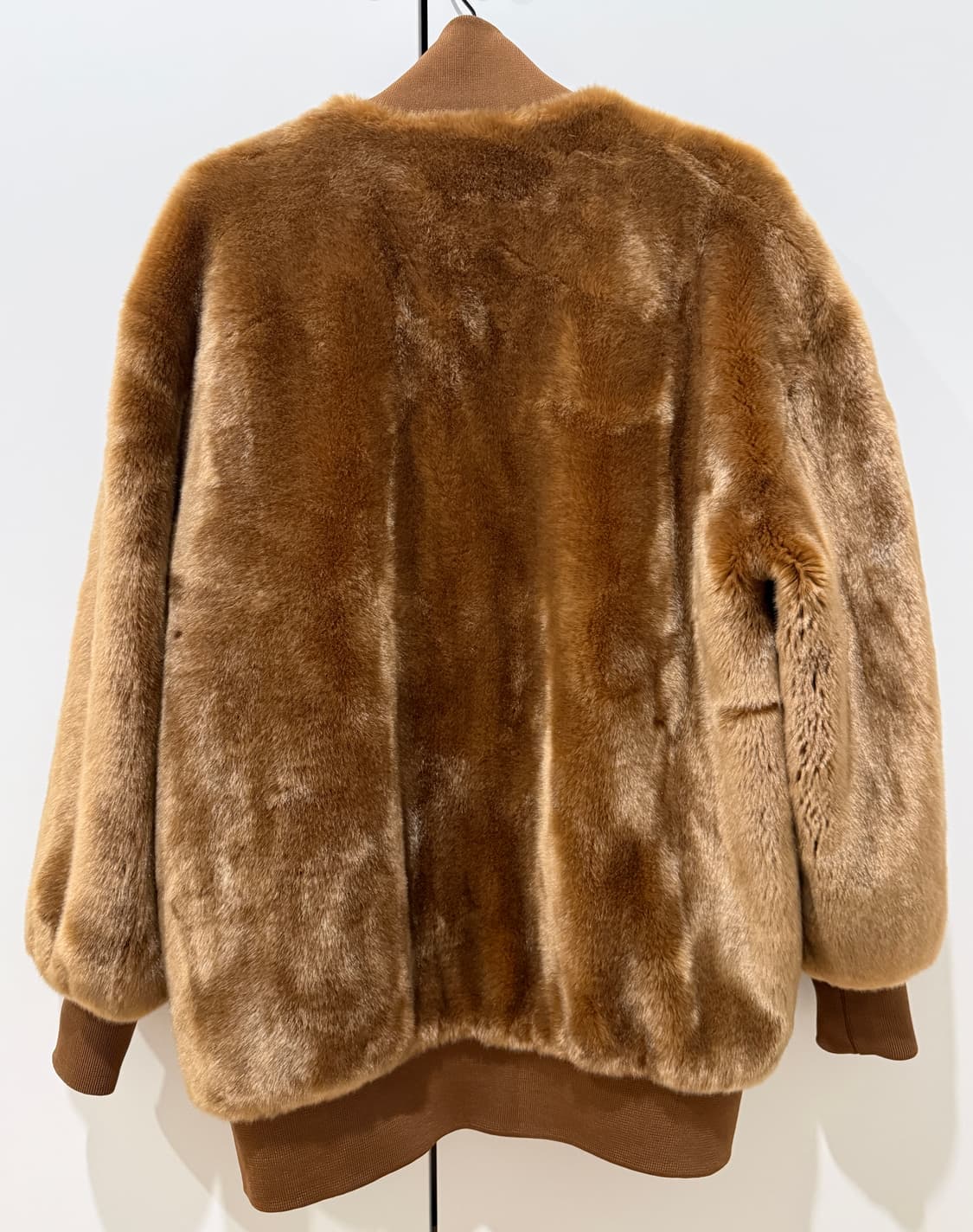 Tibi 인조 모피 에코퍼 XXS 브라운 (44-55 추천) 상품이미지4