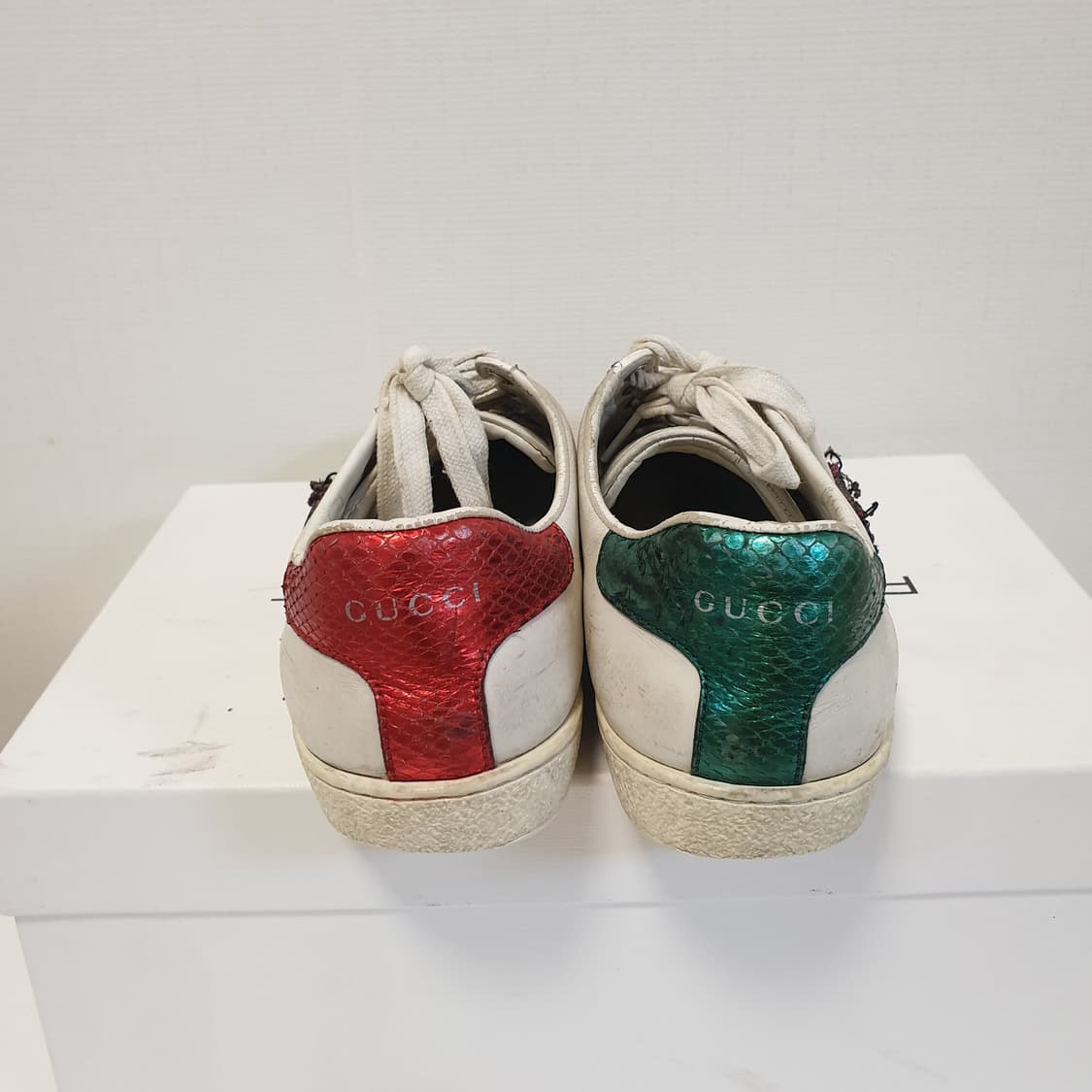Gucci 구찌 에이스 크리스탈 번개 스니커즈 상품이미지4