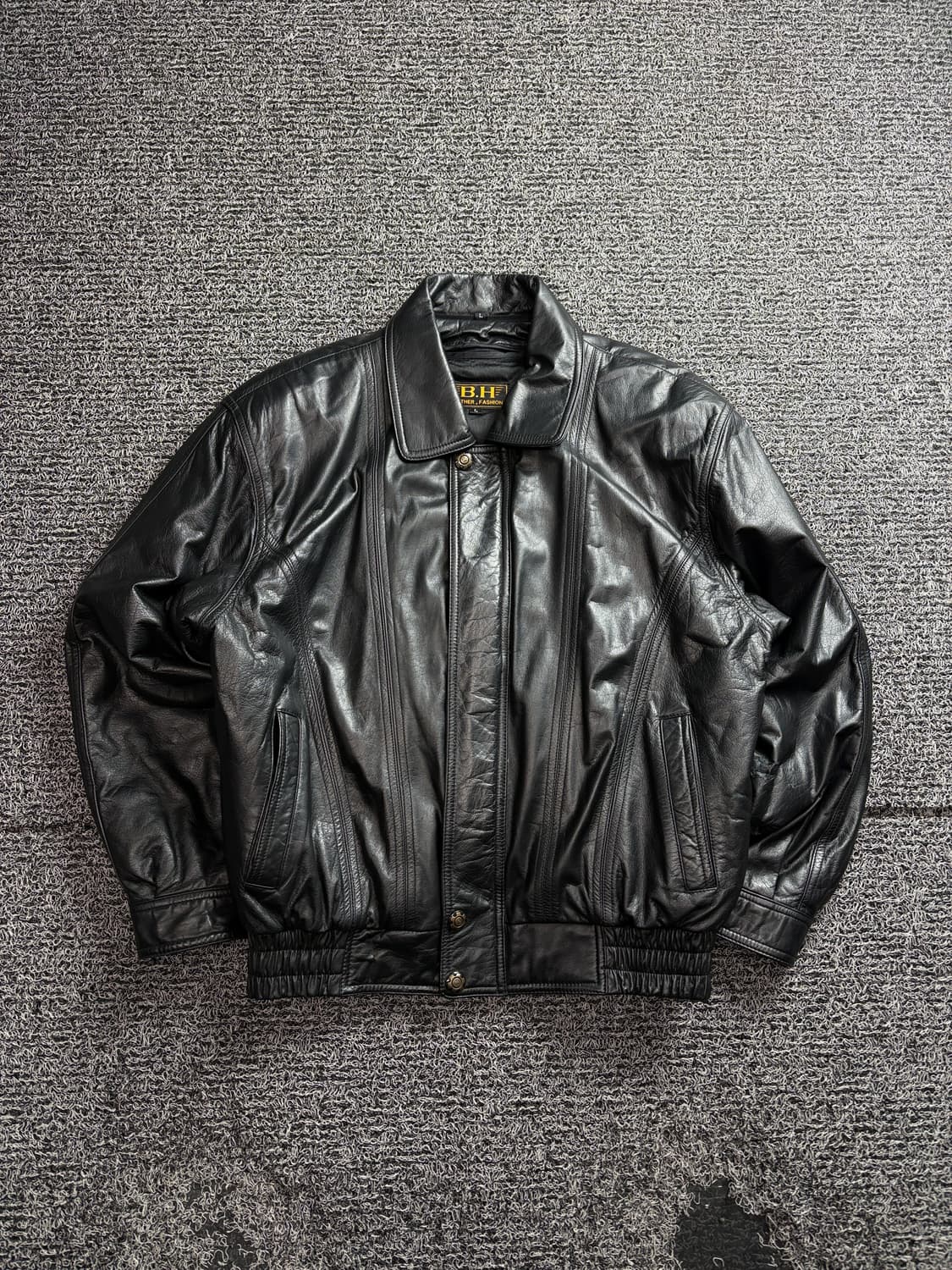 아카이브 구스다운 내피 소가죽 레더자켓 3238 상품이미지2