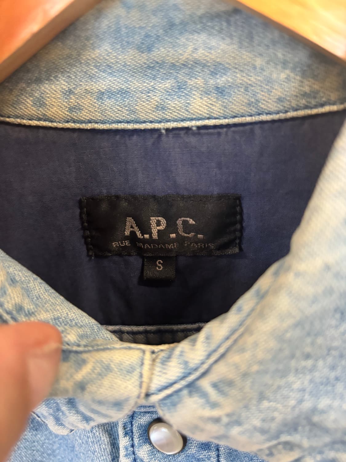 A.P.C vtg denim shirt 상품이미지2