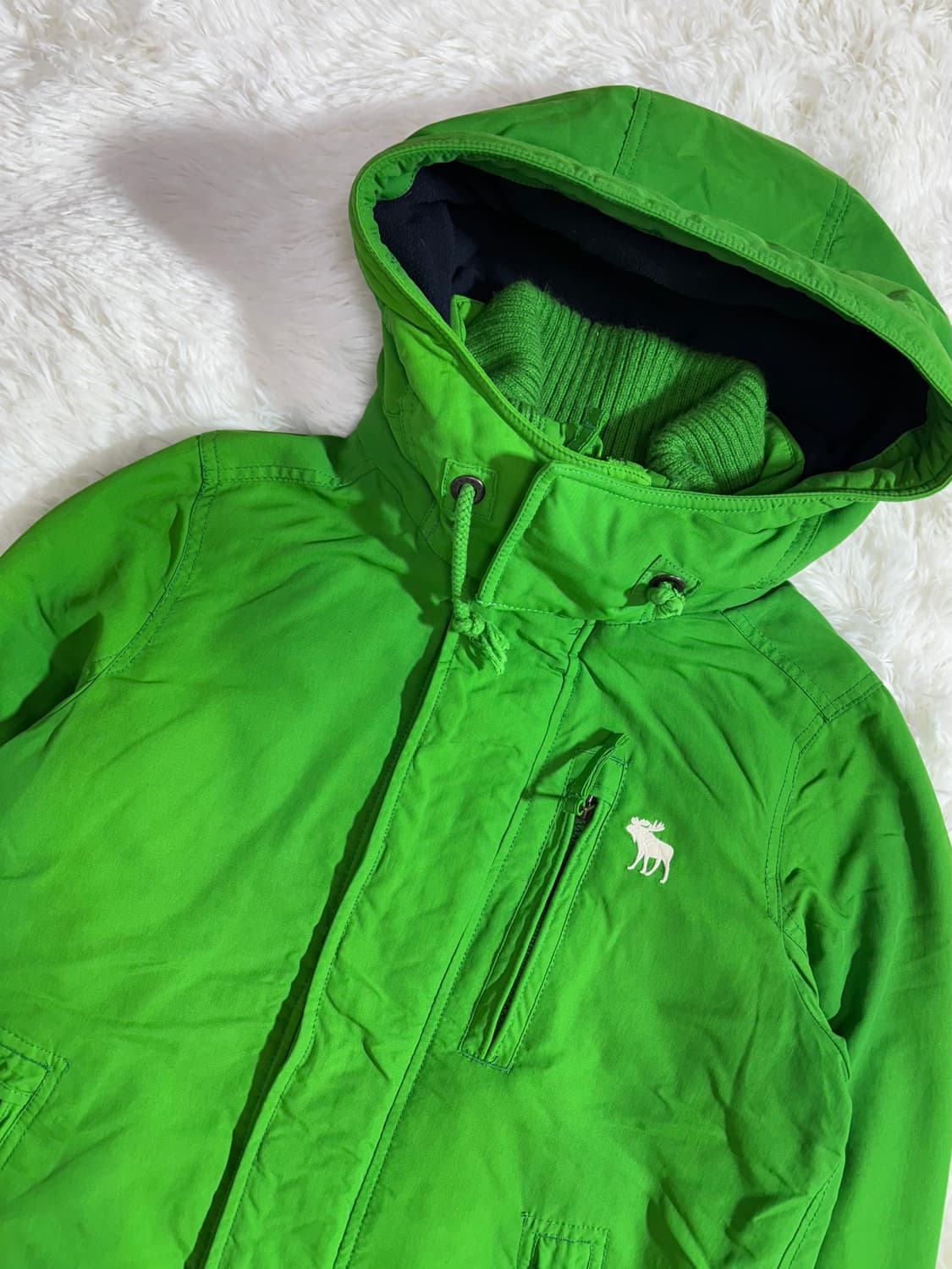 아베크롬비 페일그린 자수로고 자켓  상품이미지5