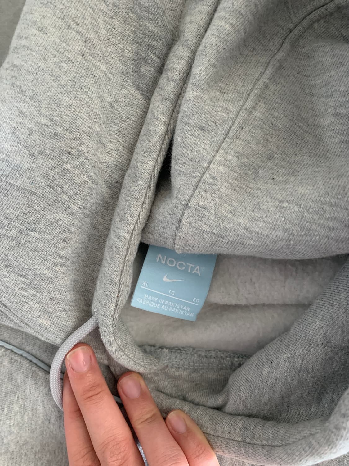 나이키 녹타 후드티 (회색) 상품이미지2