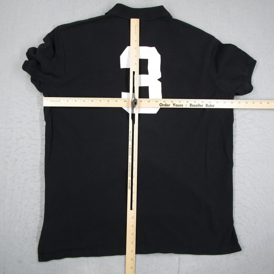 폴로 랄프로렌  LXVII 빅포니 반팔 카라티 블랙 상품이미지4