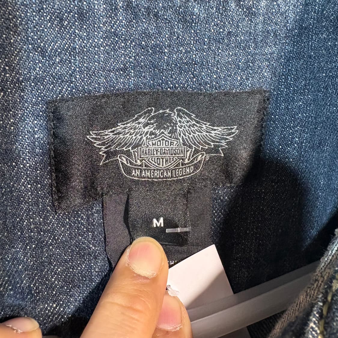 [M] HARLEY DAVIDSON 할리데이비슨 데님 자켓 상품이미지5