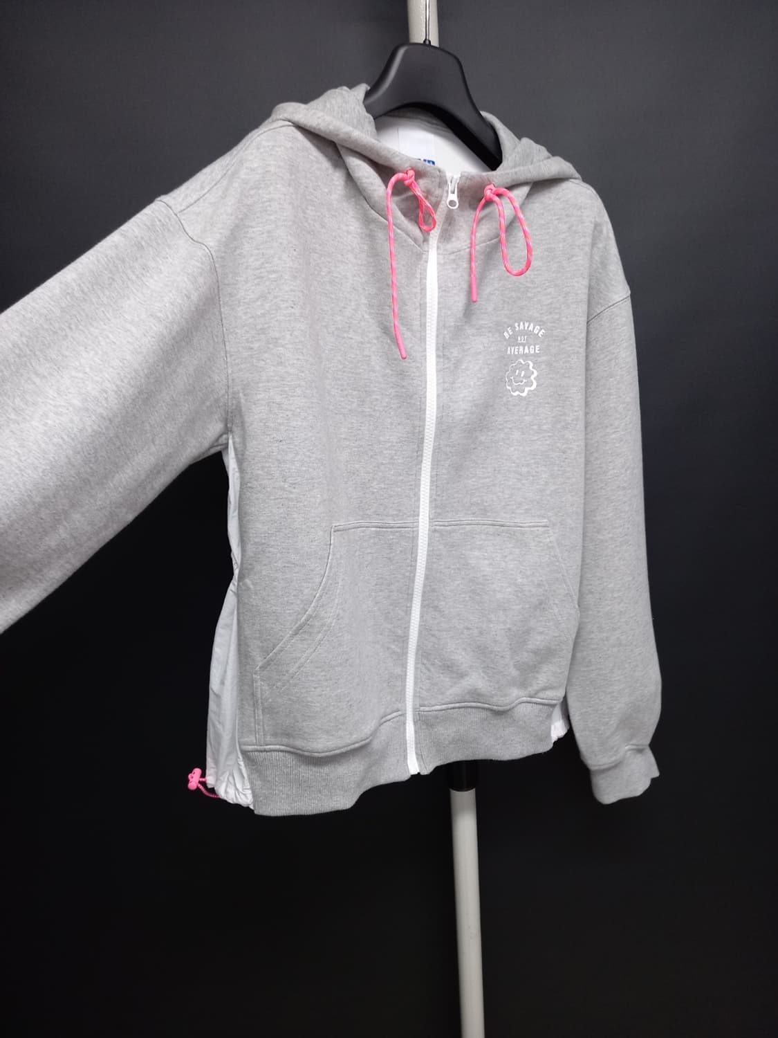 SJYP 춘추  포코노 후드 집업 가디건 55 상품이미지3