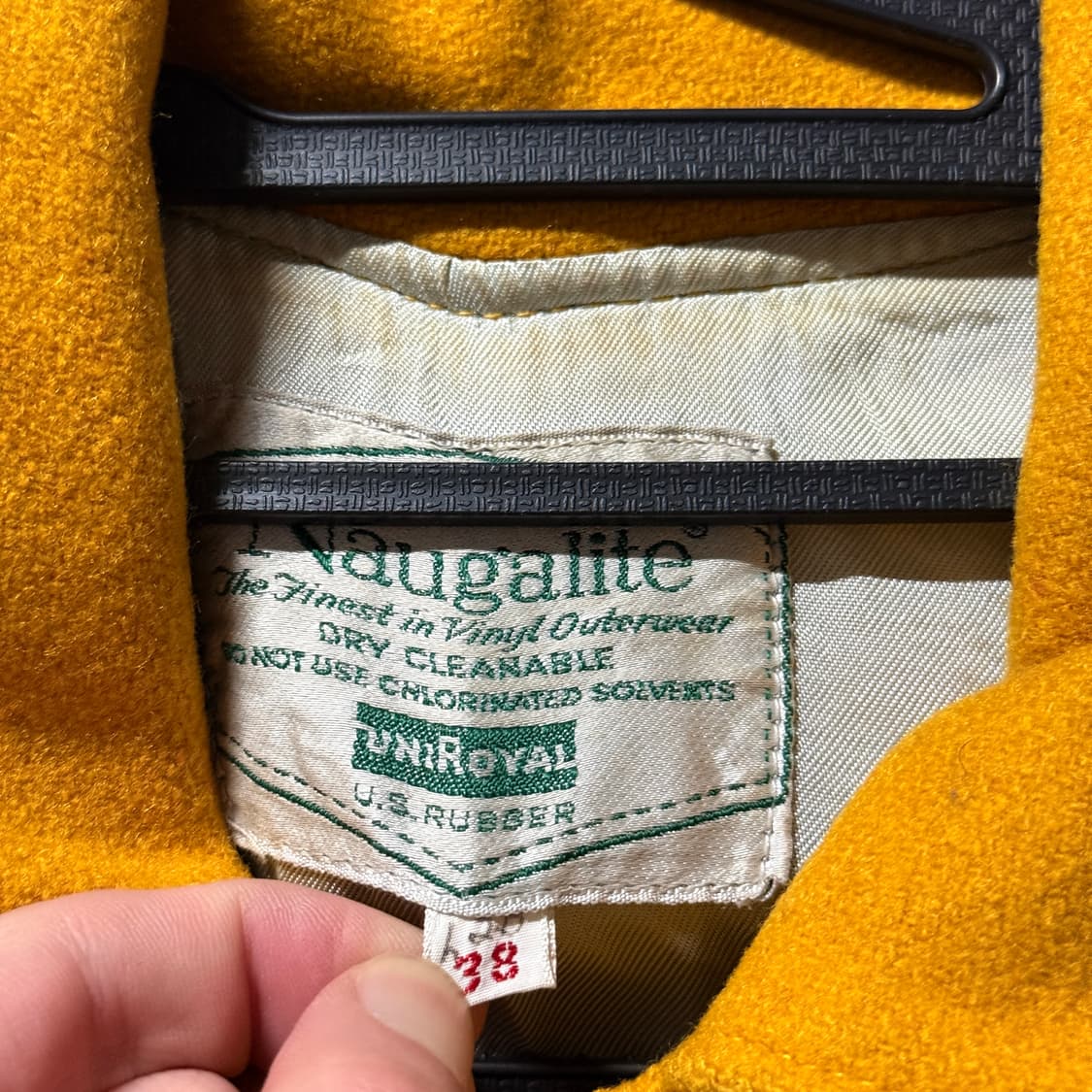 USA 올드스쿨 패치 디테일 소가죽 레더암 크롭 바시티 자켓 상품이미지7