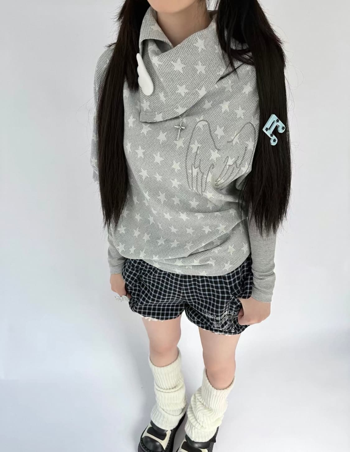 별 목폴라 롱슬리브 상품이미지2