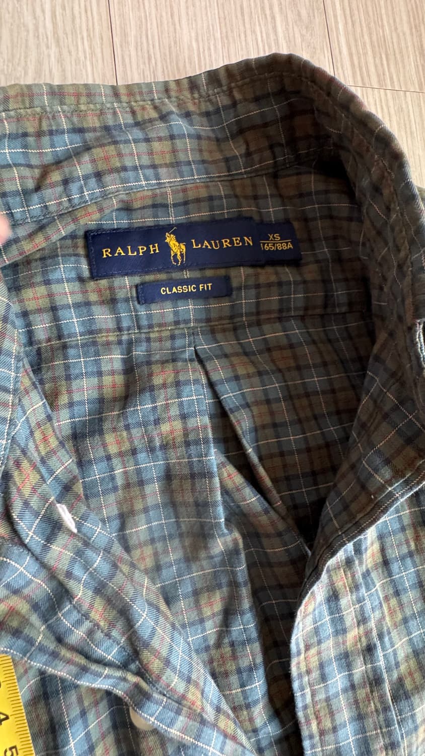 폴로 랄프로렌 체크 셔츠 일본  상품이미지6