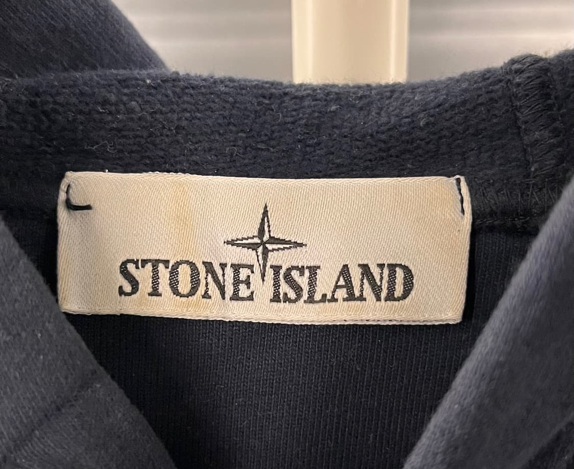 스톤아일랜드 정품 코튼 플리스 후드 스웨트 셔츠L 상품이미지4