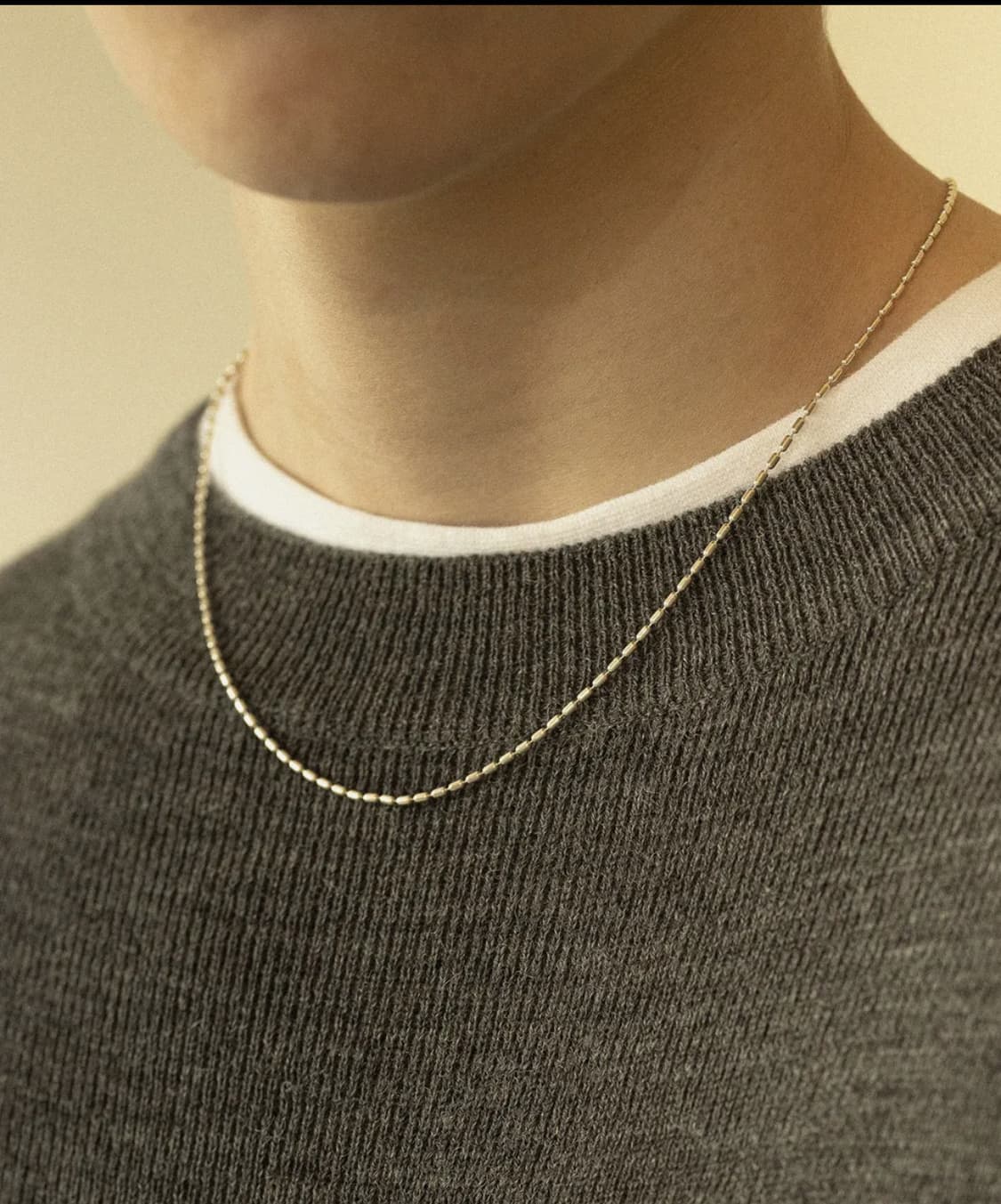 이오유 스튜디오 join necklace 50cm 무광 상품이미지1